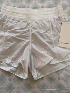 lululemon athletica White Athletic Shorts